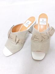 LANVIN en Bleu、23.0cm、サンダル・ミュール