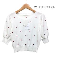 2024年製☆WILLSELECTION、F（フリー）、ニット