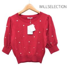 WILLSELECTION 2024年製、F（フリー）、ニット