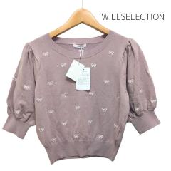 2024年製☆WILLSELECTION、F（フリー）、ニット