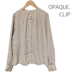 2024年製☆OPAQUE.CLIP、38、シャツ・ブラウス