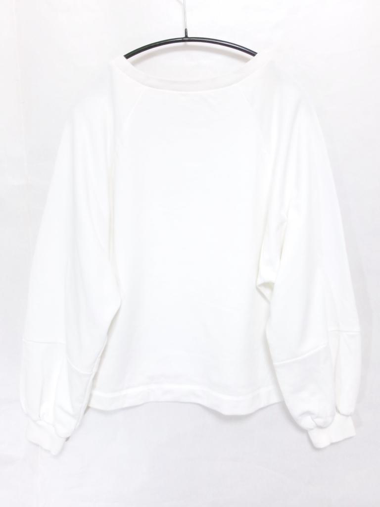 GRACE CONTINENTAL ホワイト スウェット GRACE CONTINENTAL スウェット・パーカー 36 ジュリア名古屋店｜GRACE