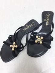 CHANEL（ハイブランド）、～22.0cm、サンダル・ミュール
