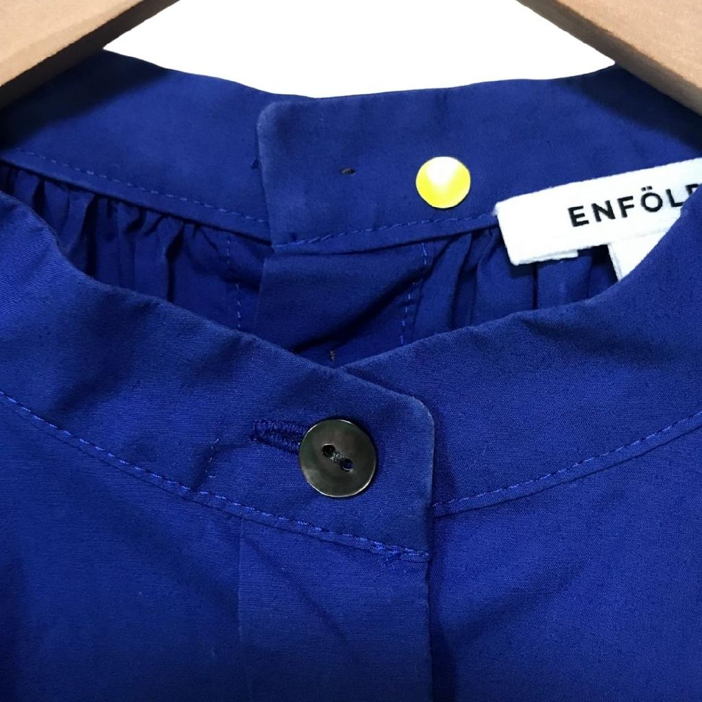 エンホォルド ENFOLD 後ろボリュームチュニック 38 エンホォルド