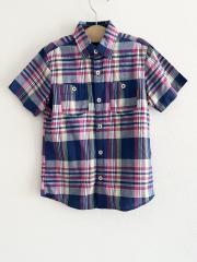 mikihouse、130cm、シャツ、綿、男の子用