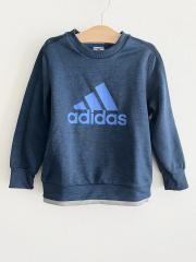 adidas、120cm、カットソー、綿・ポリウレタン、男の子用