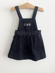 familiar、100cm、ジャンパースカート、綿・ポリウレタン、女の子用