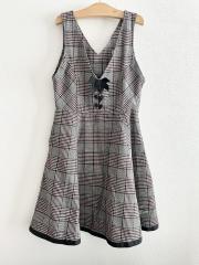 mezzo piano Junior、150cm、ジャンパースカート、ポリエステル、女の子用