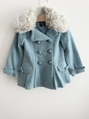 mezzo piano、110cm、コート、毛、女の子用