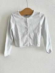 PETIT BATEAU、100cm、カーディガン、綿、女の子用