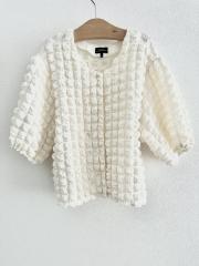 green label relaxing、150cm、カーディガン、ポリエステル、女の子用