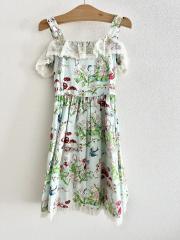 ShirleyTemple、130cm、ジャンパースカート、綿・ポリエステル、女の子用