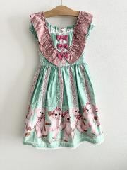 ShirleyTemple、130cm、ワンピース、綿、女の子用
