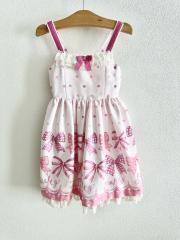 ShirleyTemple、110cm、ジャンパースカート、ポリエステル、女の子用