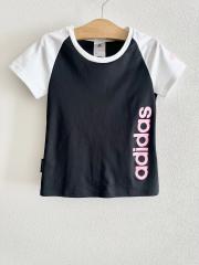 adidas、130cm、Ｔシャツ、ポリエステル、女の子用