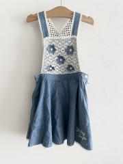 ShirleyTemple、120cm、ジャンパースカート、綿、女の子用