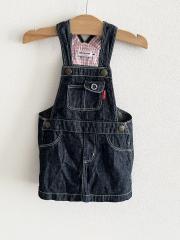 mikihouse、80cm、ジャンパースカート、綿、女の子用