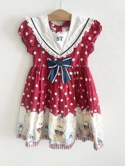 ShirleyTemple、140cm、ワンピース、綿、女の子用