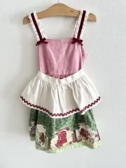 ShirleyTemple、120cm、ジャンパースカート、綿、女の子用