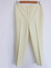 【タグ付き】セオリーリュクスハーフミラノ編みタイトスカート38 ライトグレー ひざ丈スカート 当店だけの限定モデル