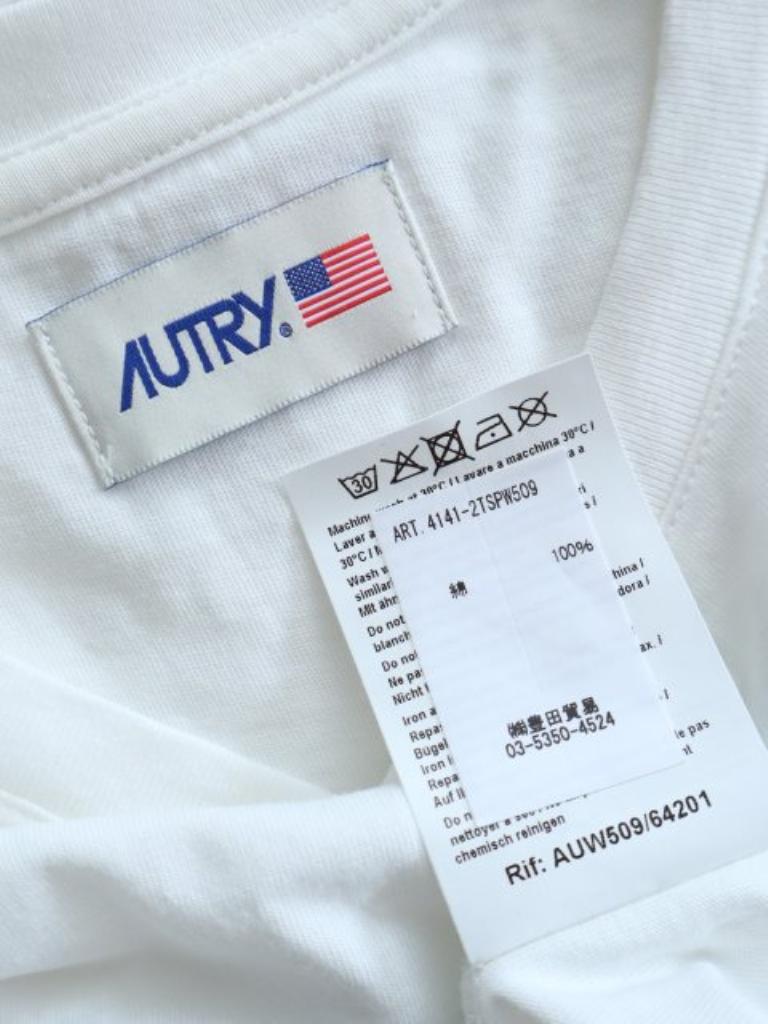 AUTRY.BIG LOGO TシャツメンズサイズユニセックスM