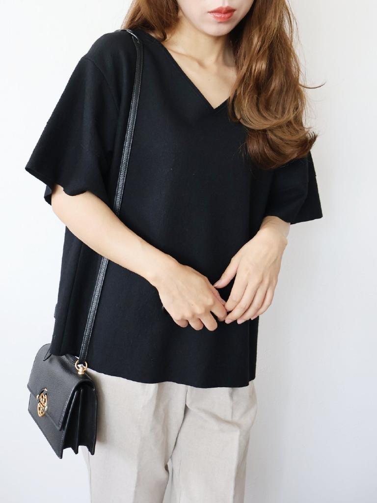 【美品】〈Plage〉カットソー OPEN-NECK LS Tシャツ（Tシャツ／カットソー）｜Plage