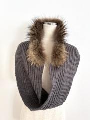 LANVIN en Bleu、F(フリー)、ストール・マフラー・スカーフ