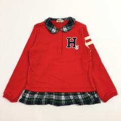 mikihouse HOT BISCUITS、120cm、プルオーバー、綿、女の子用