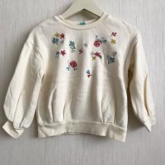 HAKKA KIDS、110cm、トレーナー、綿、女の子用