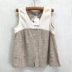 KP、140cm、ベスト、アクリル、女の子用