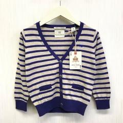 scotch shrunk、110cm、カーディガン、綿、女の子用