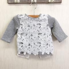HAKKA KIDS、80cm、プルオーバー、綿、女の子用
