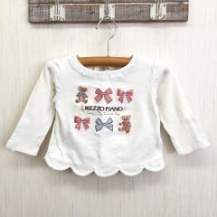 mezzo piano、90cm、カットソー、綿、女の子用