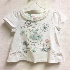 mezzo piano、90cm、カットソー、綿、女の子用