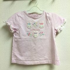 mezzo piano、90cm、カットソー、綿、女の子用