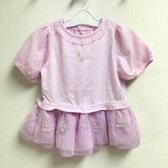 mezzo piano、90cm、カットソー、綿、女の子用
