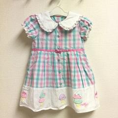 mezzo piano、90cm、ワンピース、綿、女の子用