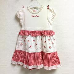 mezzo piano、90cm、ワンピース、綿、女の子用