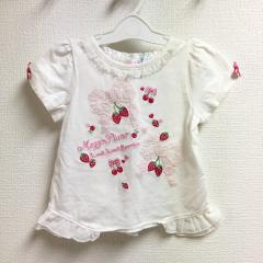 mezzo piano、100cm、カットソー、綿、女の子用