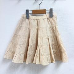 familiar、110cm、スカート、綿、女の子用
