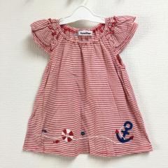 familiar、110cm、カットソー、綿、女の子用