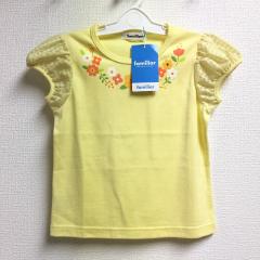 familiar、110cm、カットソー、綿、女の子用