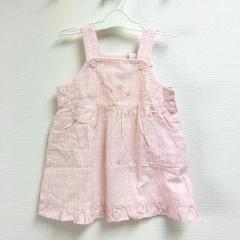 familiar、90cm、ワンピース、綿、女の子用