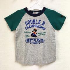 mikihouse DOUBLE.B、100cm、Ｔシャツ、綿、男の子用