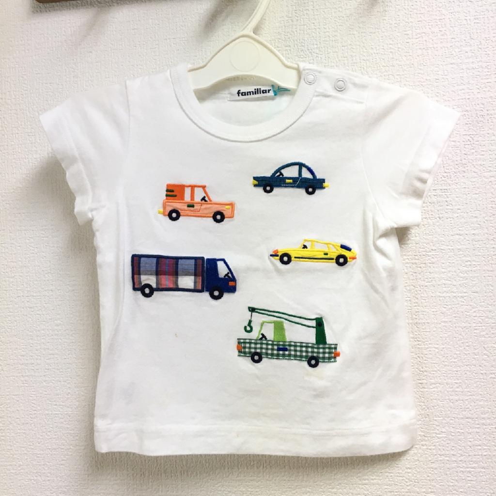 a*様 familiar 90cm お着替え用Tシャツ3枚セット familiar Tシャツ 90cm くるり｜familiarの子供服の古着通販