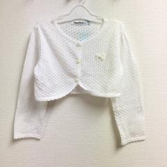 familiar、100cm、カーディガン、綿、女の子用