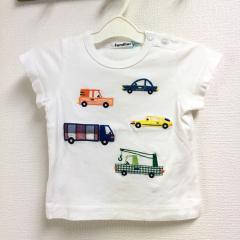 familiar、90cm、Ｔシャツ、綿、男の子用