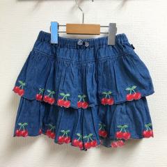 mezzo piano、140cm、キュロット、綿、女の子用