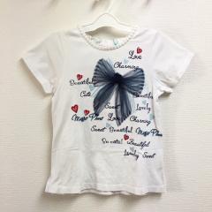 mezzo piano、140cm、カットソー、綿、女の子用