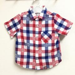 WASK、90cm、シャツ、綿、男の子用